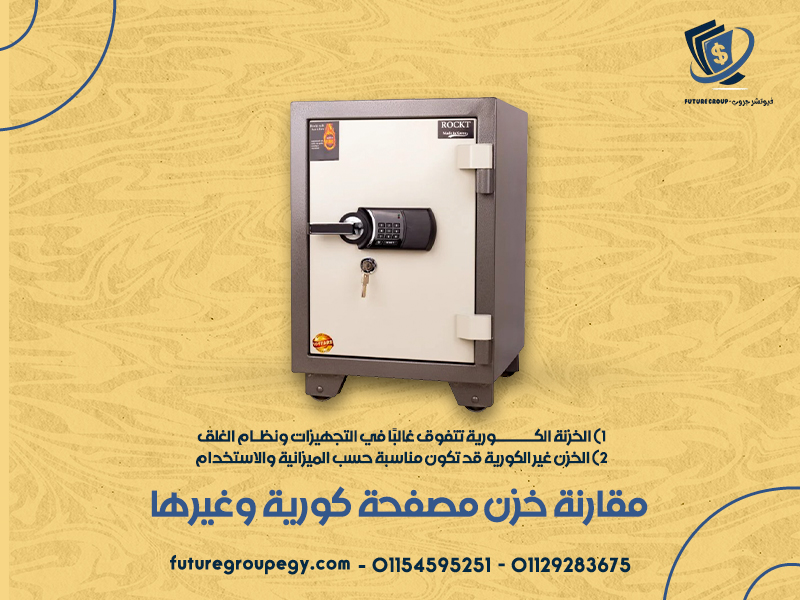 مقارنة خزن مصفحة كورية وغيرها